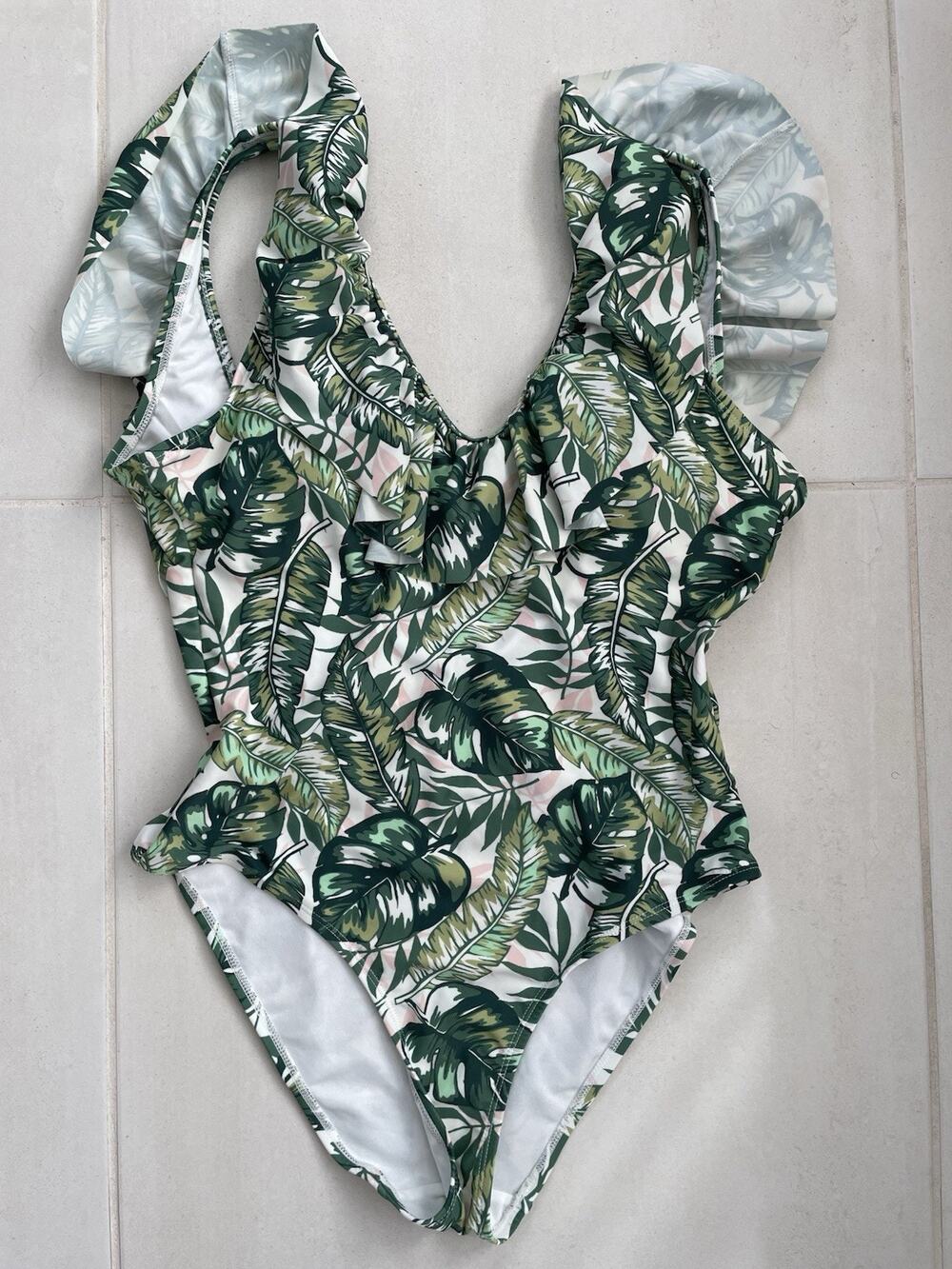 Cabana Del Sol Swim One Piece Swimsuit Multicolor Floral Swimwear Beach